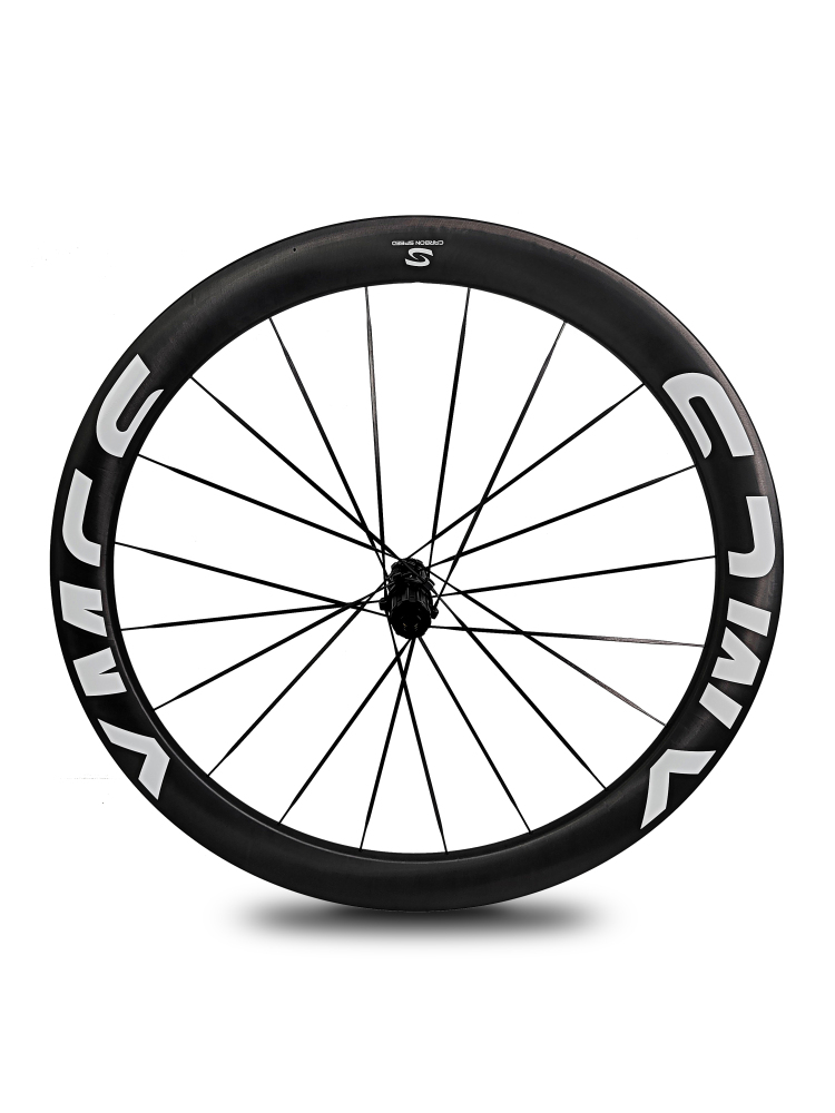 XMCS 26mm IW 50mm depth T1100 carbon 700C road/gravel bike wheelsets with 506 20/20H straight through version hubs and carbon spokes