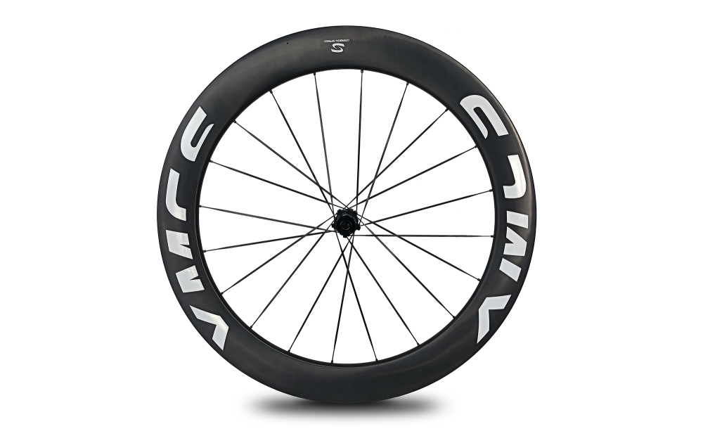 XMCS 26mm IW 65mm depth T1100 carbon 700C road/gravel bike wheelsets with 506 20/20H straight through version hubs carbon spokes