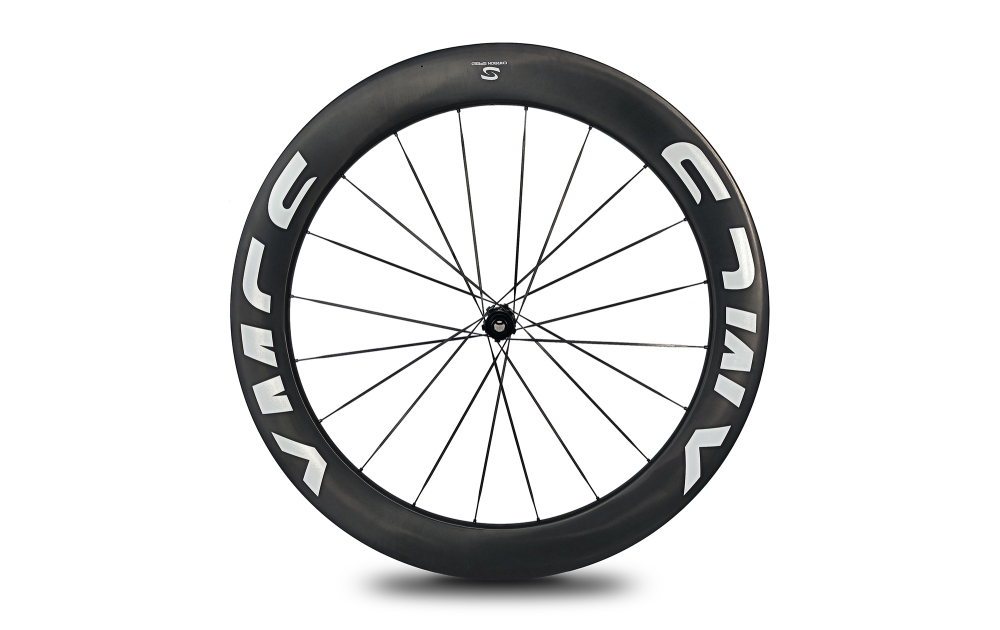 XMCS 26mm IW 65mm depth T1100 carbon 700C road/gravel bike wheelsets with 506 20/20H straight through version hubs carbon spokes