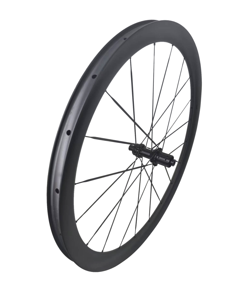 XMCS 26mm IW 40mm depth T1100 carbon spokes 700C tubeless disc brake road/gravel bike carbon wheelsets with 20/20H straight through version hubs