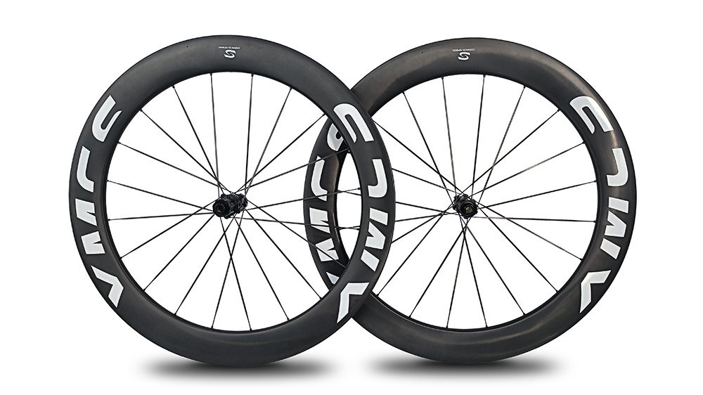 XMCS 26mm IW 65mm depth T1100 carbon UL new layup 700C road/gravel bike wheelsets with new HS606 ultralite 20/20H straight through version hubs