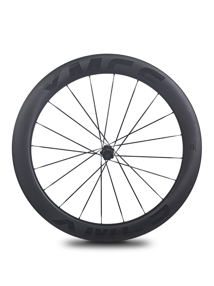 XMCS 26mm IW 58mm depth T1100 carbon 700C road/gravel bike wheelsets with new HS606 ultralite 20/20H straight through version hubs
