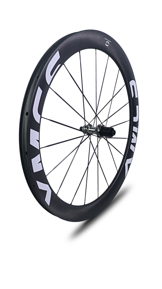 XMCS 26mm IW 50mm depth T1100 carbon 700C road/gravel bike wheelsets with 506 20/20H straight through version hubs and carbon spokes