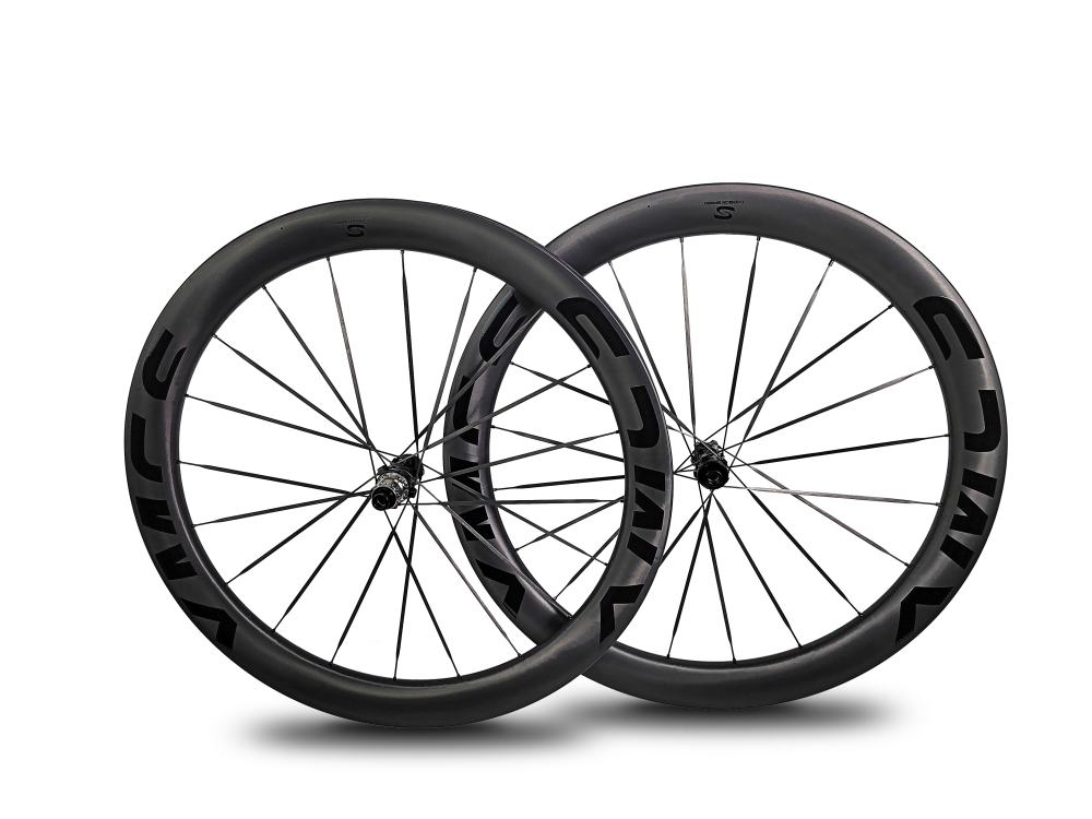 XMCS 32.5mm IW 53mm depth T1100 carbon 700C 41mm external width gravel wheelsets with 506 20/20H hubs and carbon spokes