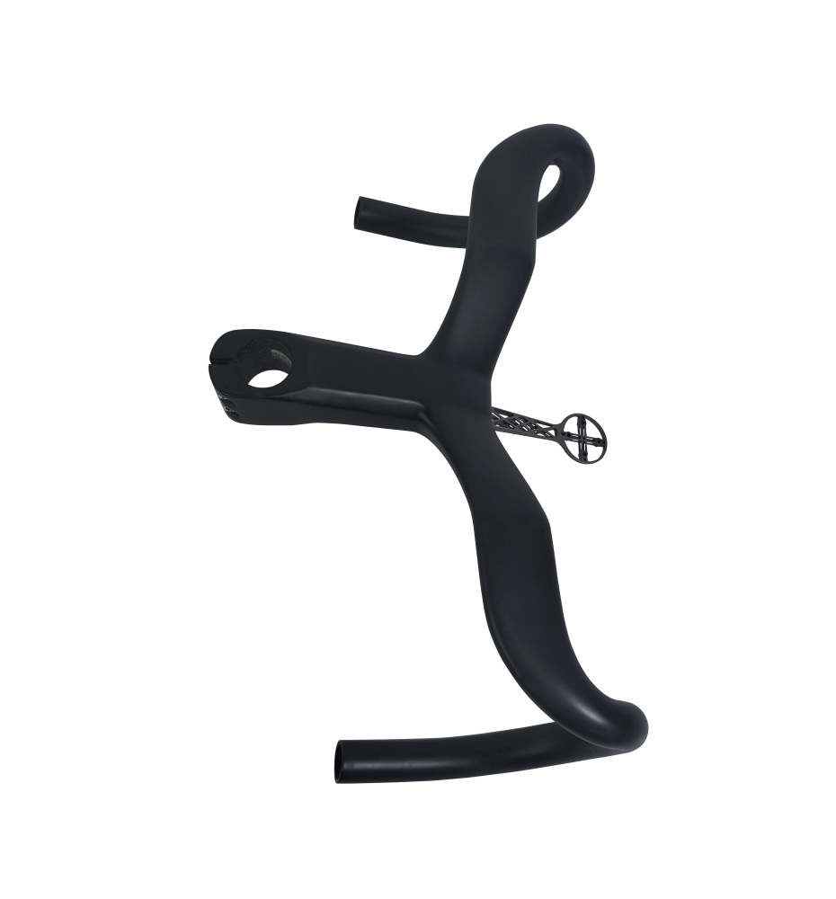 One-Piece molded stiff, reliable aero riser XMCS road integrated handlebar