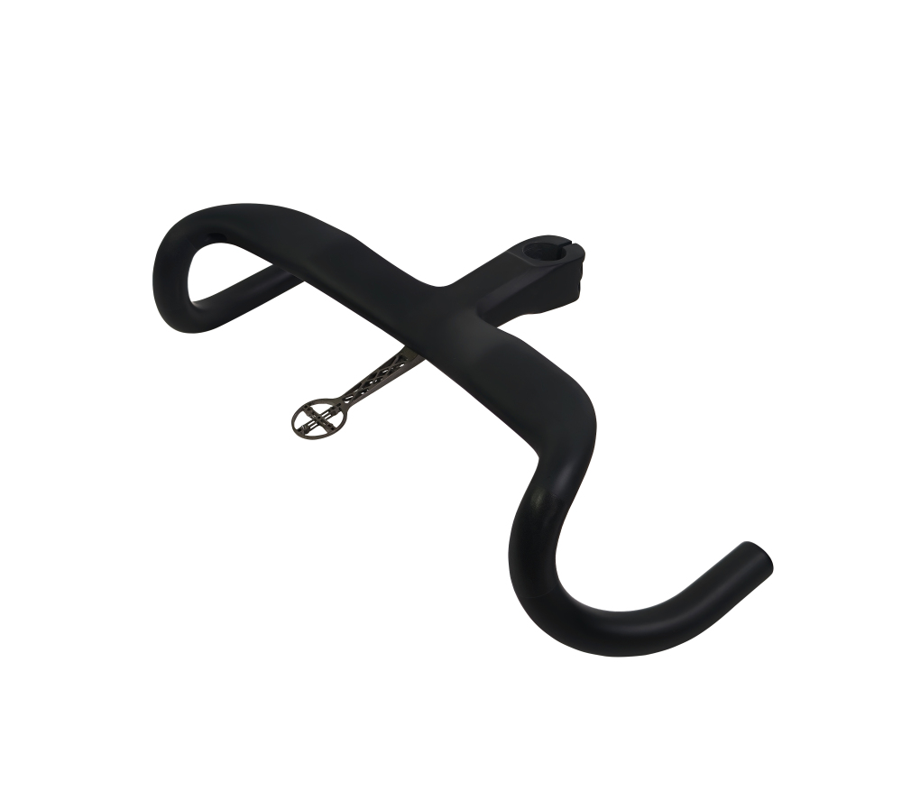 One-Piece molded stiff, reliable GR flat XMCS gravel integrated handlebar