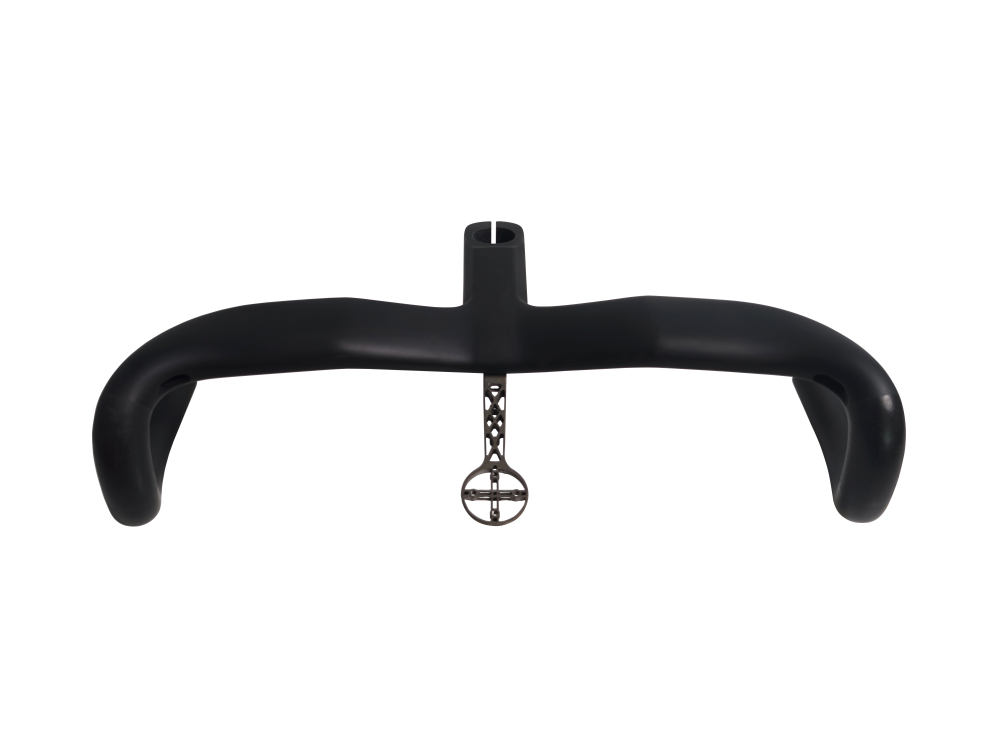 One-Piece molded stiff, reliable GR Riser XMCS gravel integrated handlebar