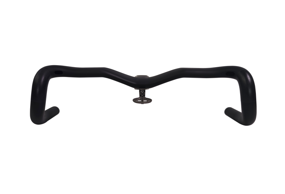 One-Piece molded stiff, reliable GR Riser XMCS gravel integrated handlebar
