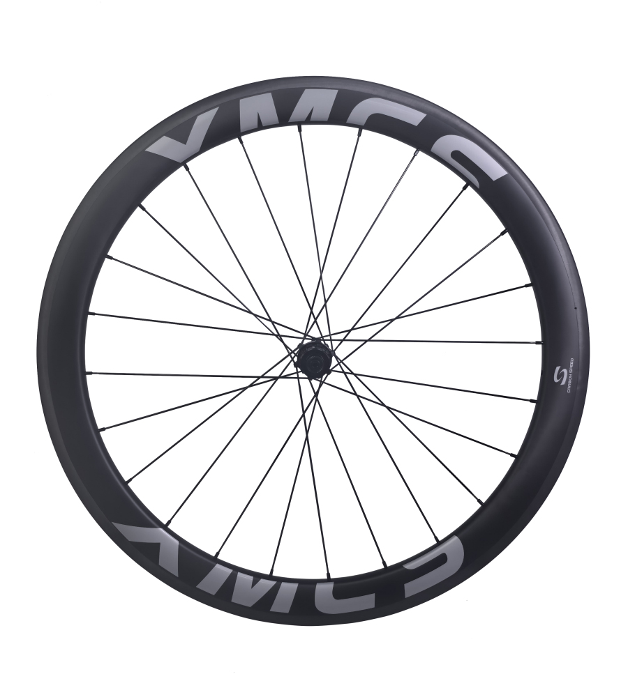 XMCS 21.4mm IW 28mm EW 50mm depth rim brake T1100 carbon 700C high TG rim brake wheelsets build with steel spokes
