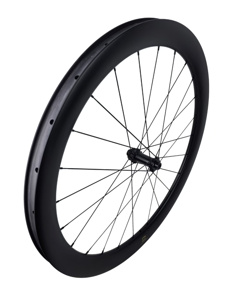 T800 700C tubeless 50mm depth 28 mm internal width disc brake gravel bike carbon wheelset with 280 in-house hubs