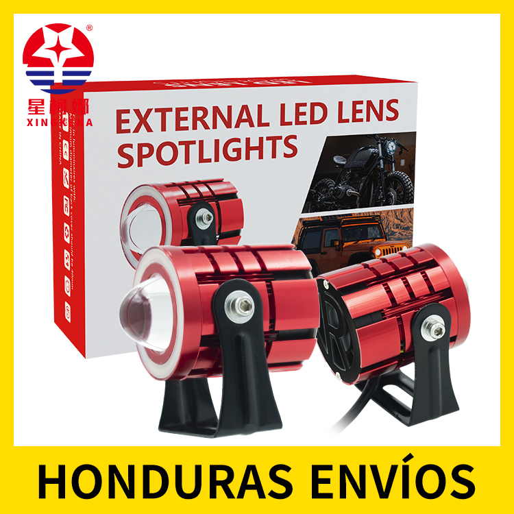 Nuevo foco led M9 con luz de carretera de cortesía para motores