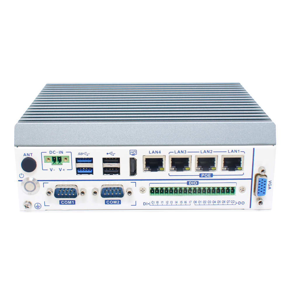 Intel®Elkhart Lake Fanless Box PC with POE