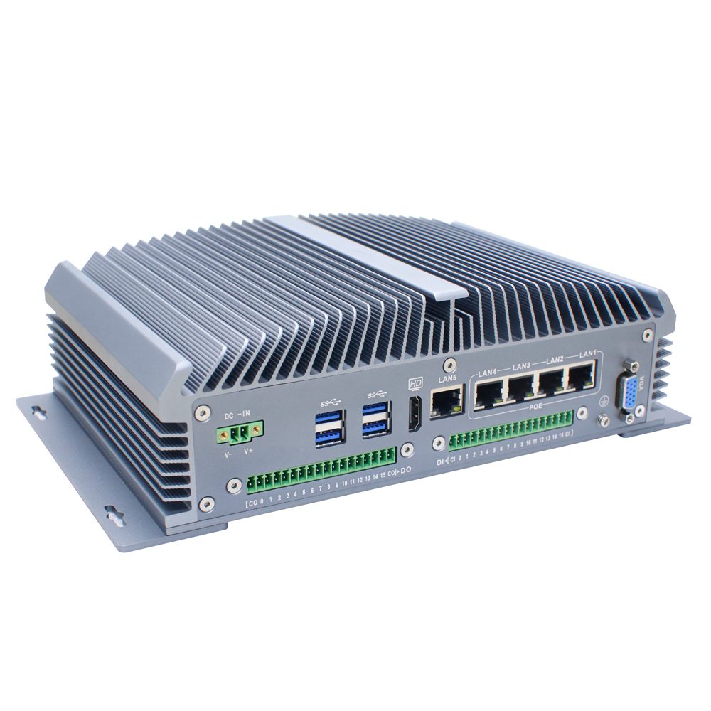 Intel Core Embedded Box PC with POE