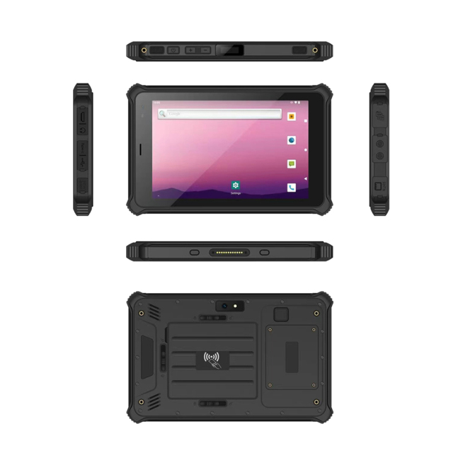 8" Rugged Tablet with removable battery
