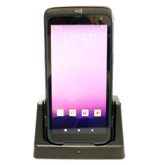 5.5" Android 12 OS PDA with NFC on the front