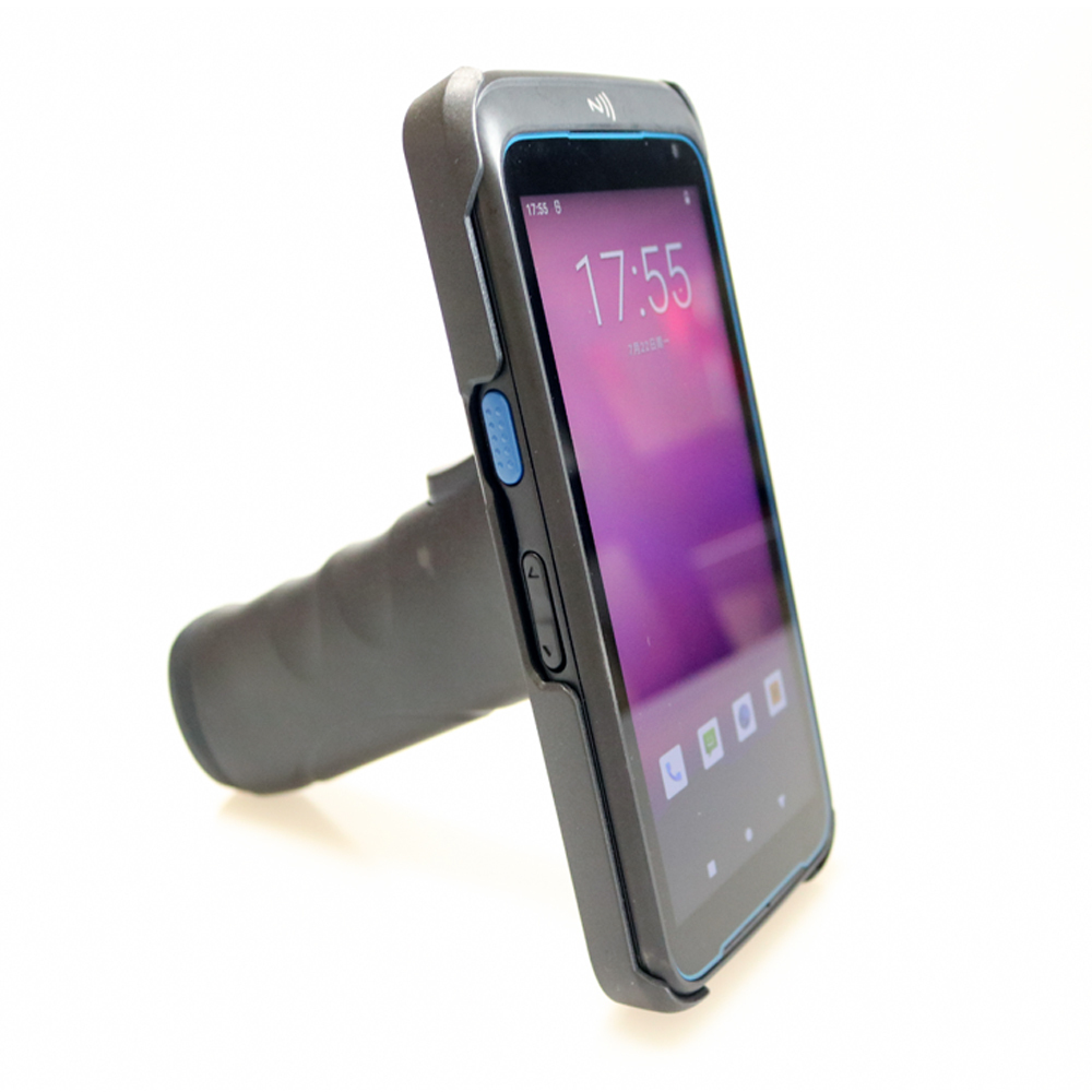 5.5" Android 12 OS PDA with NFC on the front