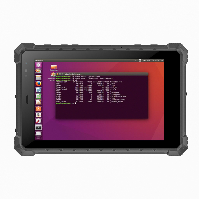 8" Intel Core i5 Ubuntu Rugged Tablet
