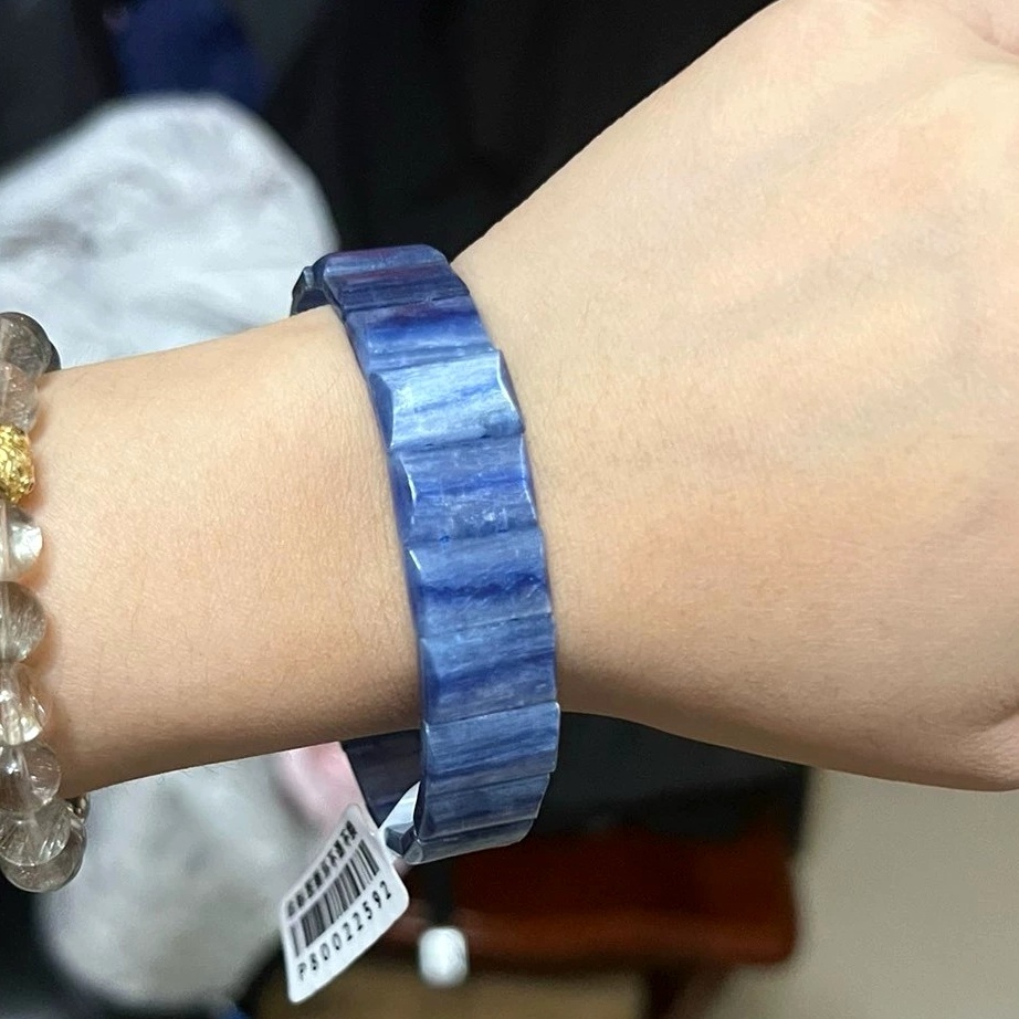 Anti Anxiety Blue Kyanite Bracelet, Help Weight Loss Gemstone Bracelet, Inspired Bracelet Jewelry