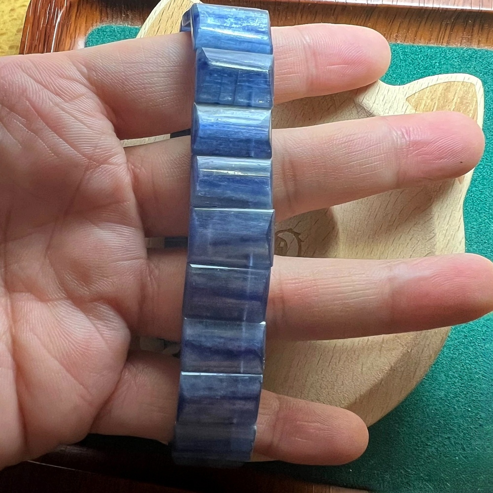 Anti Anxiety Blue Kyanite Bracelet, Help Weight Loss Gemstone Bracelet, Inspired Bracelet Jewelry