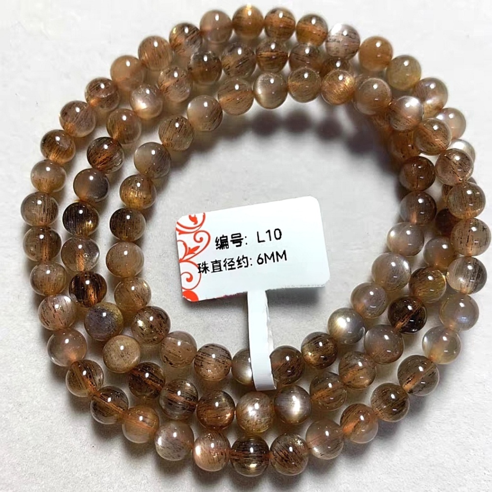 Gray Bone Sunstone Bracelet,Multi Layers Gemstone Bracelet,Healing gemstone bracelet Gift ,Pray Bracelet