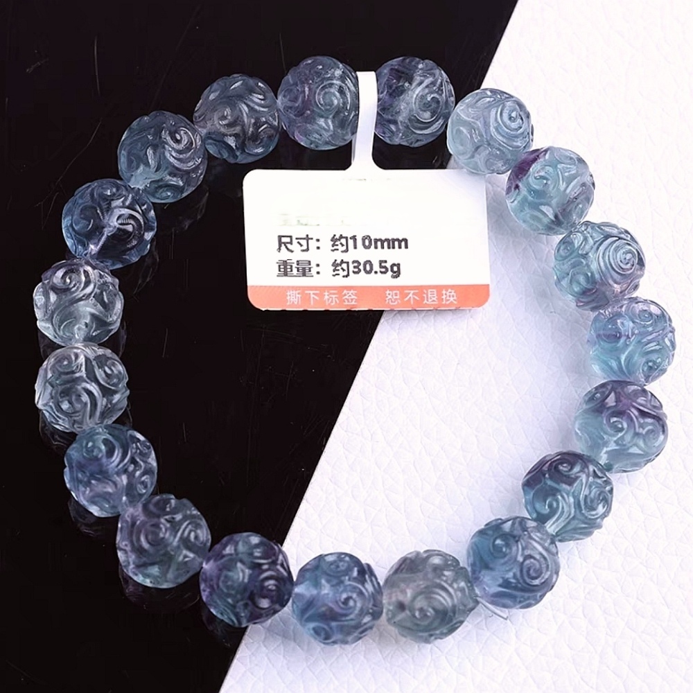 Blue Fluorite Bracelet,Healing Gemstone Bracelet For Women,Girl Bracelet ,Gift for Her