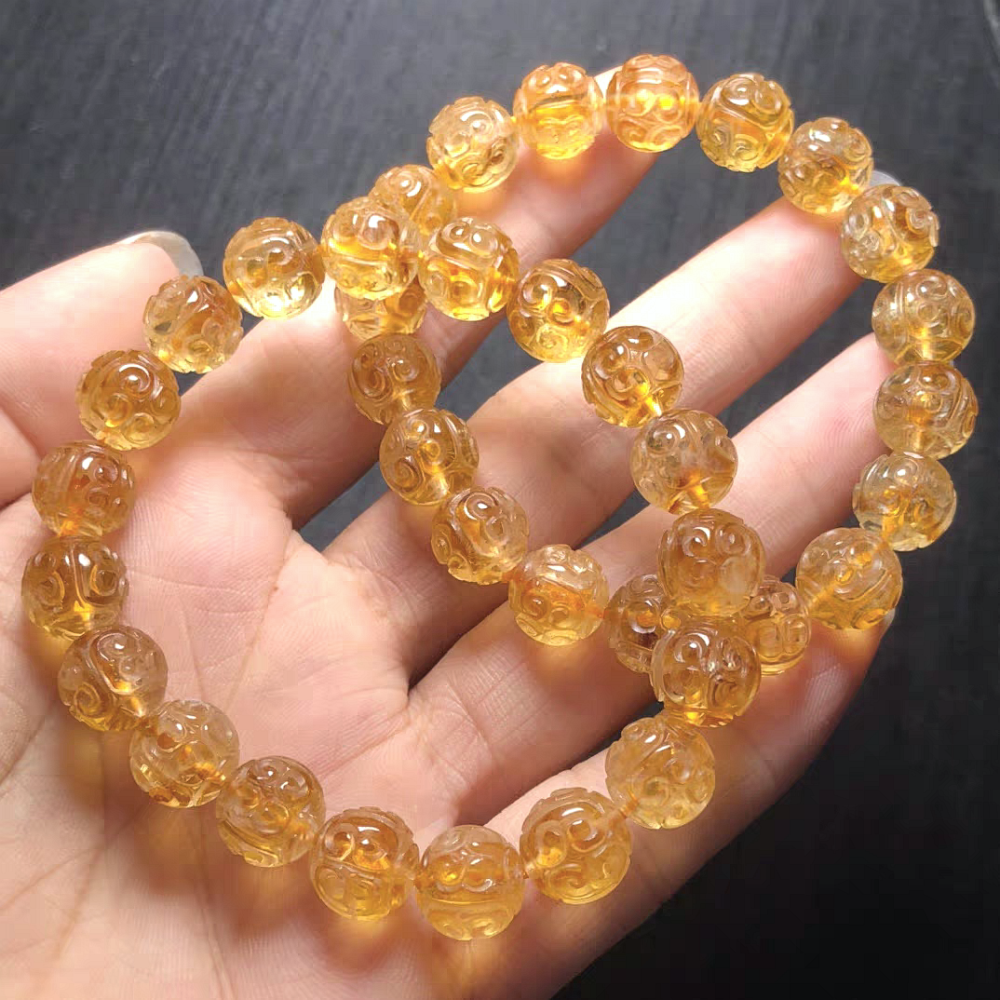 Genuine Citrine Gemstone Bracelet, Bracelet For Women,Birthstone Bracelet Jewelry,Confidence And Wisdom Bracelet