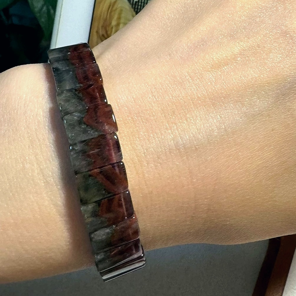 Auralite 23 Bracelet,Positive Energy And Fresh Inspiration Gemstone Bracelet, Women Bracelet ,Men Bracelet Gift