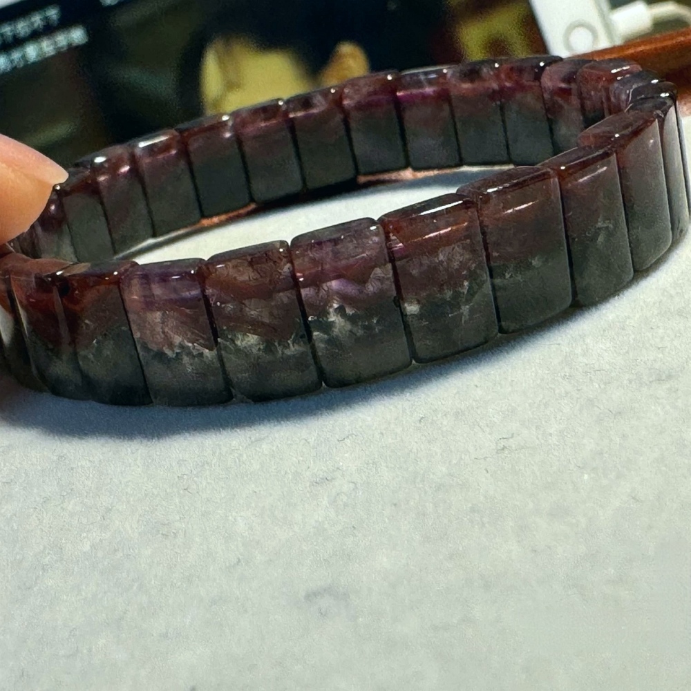 Auralite 23 Bracelet,Positive Energy And Fresh Inspiration Gemstone Bracelet, Women Bracelet ,Men Bracelet Gift