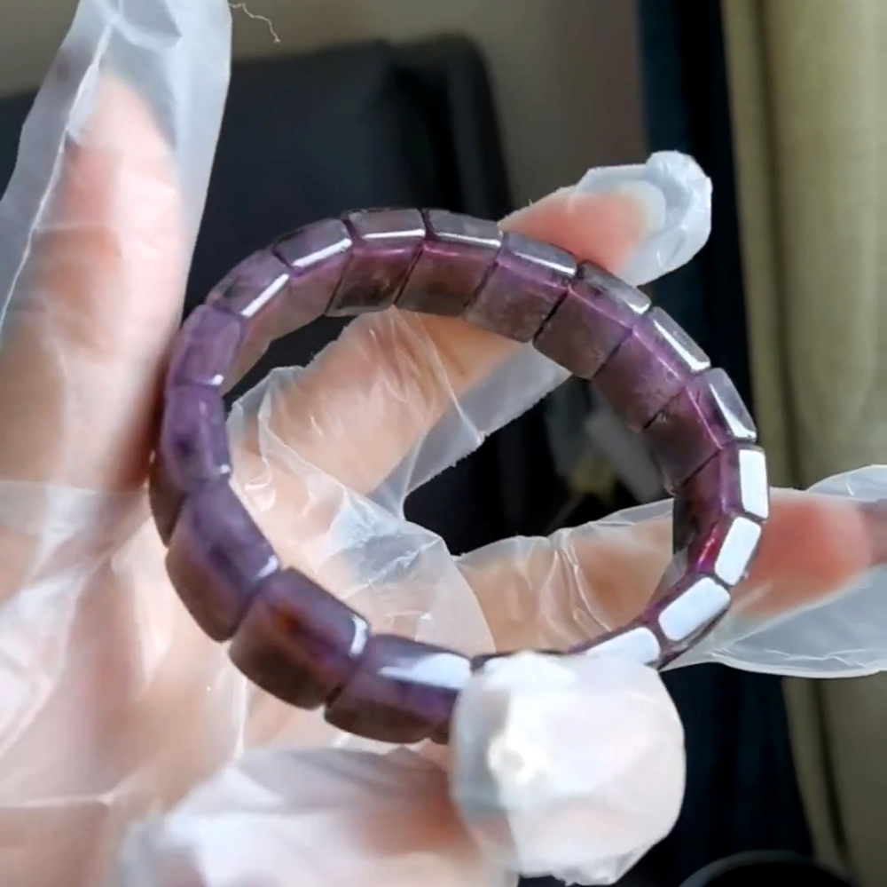 Auralite 23 Bracelet,Positive Energy And Fresh Inspiration Gemstone Bracelet, Women Bracelet ,Men Bracelet Gift