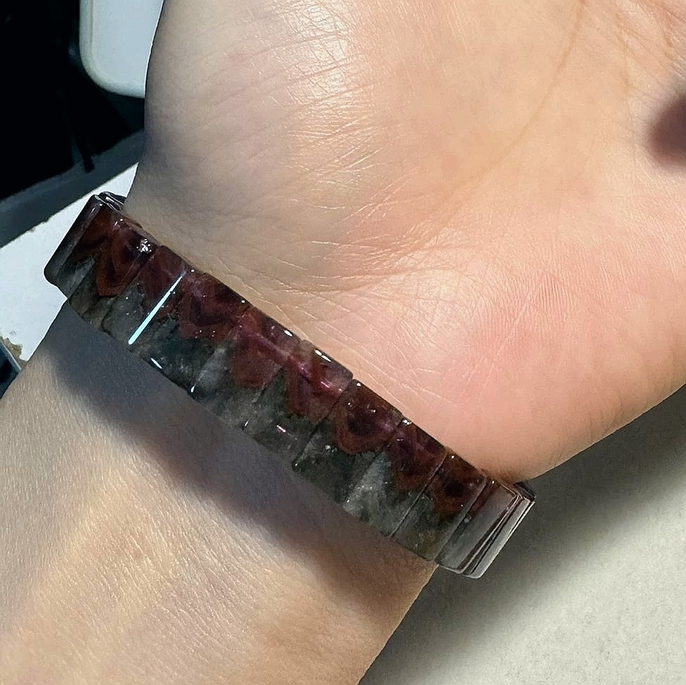 Auralite 23 Bracelet,Positive Energy And Fresh Inspiration Gemstone Bracelet, Women Bracelet ,Men Bracelet Gift