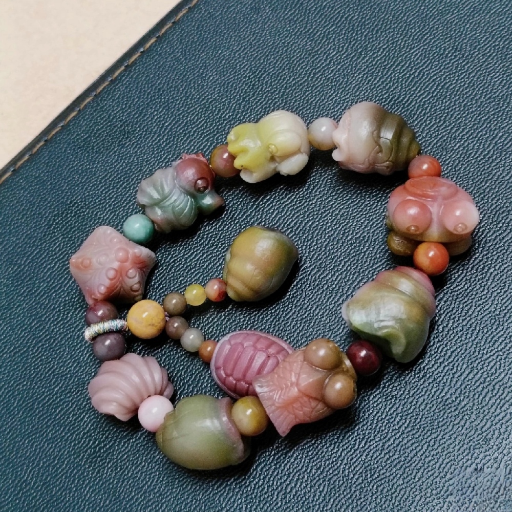 Yanyuan Agate Bracelet, Natural Gemstone bracelet For Women,One of a kind jewelry,Luxury gift for Her