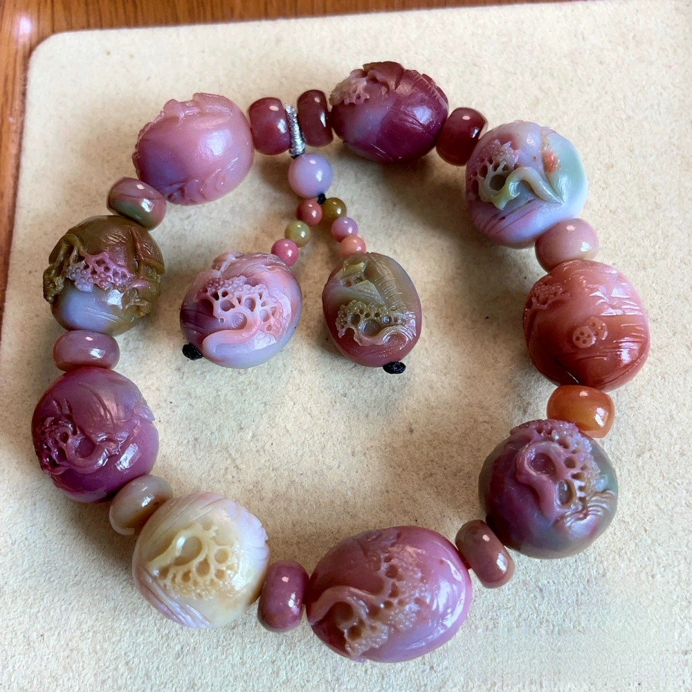 Yanyuan Agate Bracelet, bracelet For Women,One of a kind jewelry,Luxury gift for Her