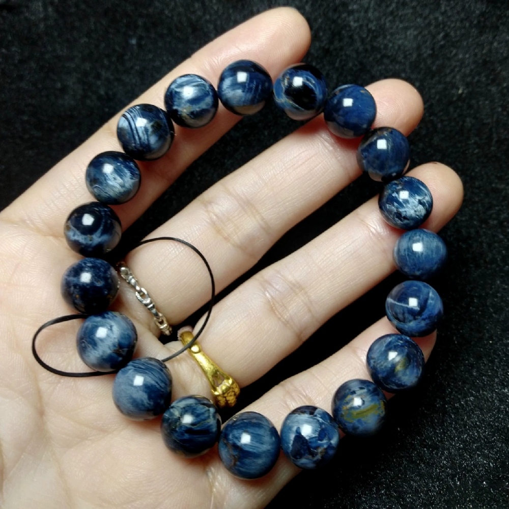 AAA Blue Pietersite Bracelet,10MM Pietersite Gemstone Bracelet For Women,Men Bracelet Jewelry Gift ,Best Gift Idea