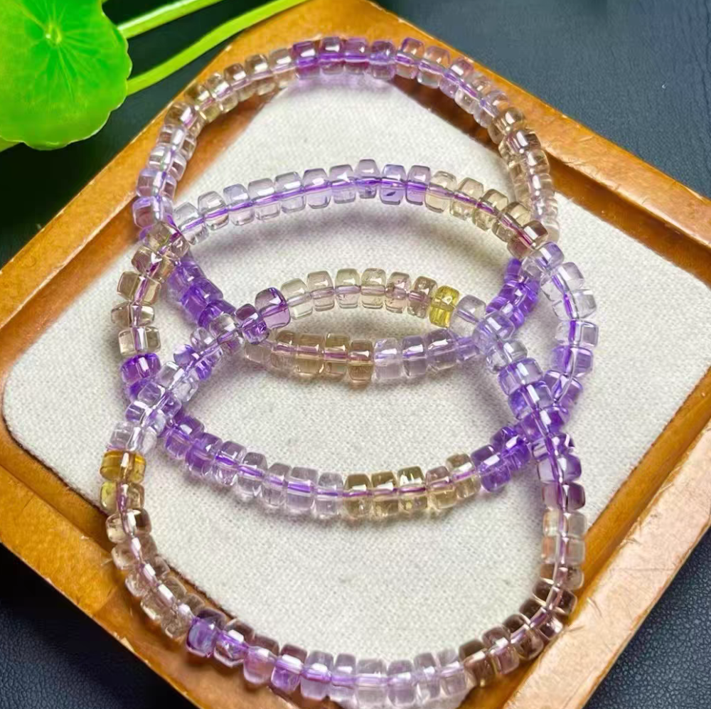 Healing crystal Bracelet For Women,Dainty Gemstone Bracelet Jewelry Gift For Her-6*3MM