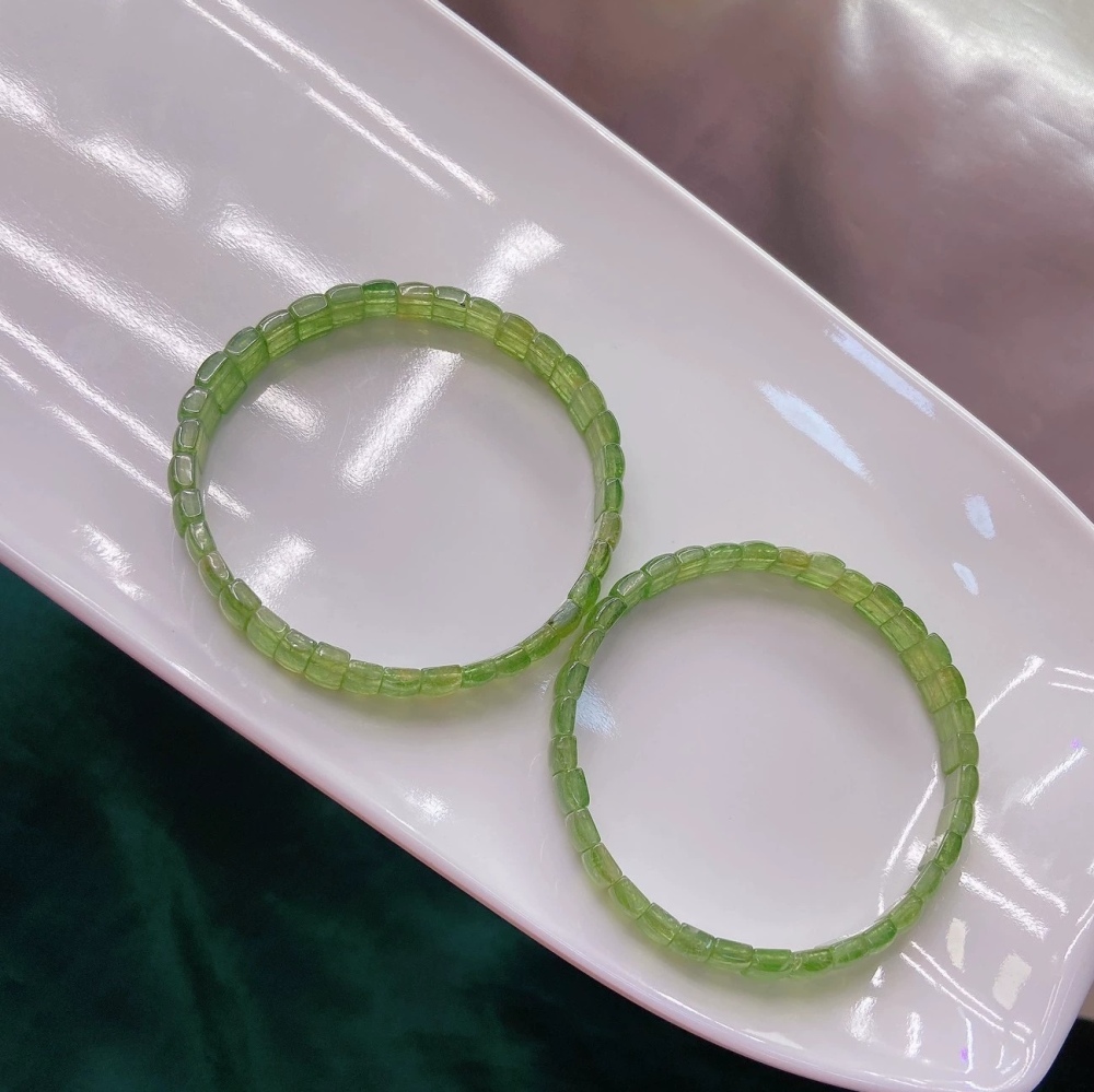 Unltra Gorgoues Tourmaline bracelet, Green Tourmaline Gemstone Bracelet,Bracelet for women,Girl Bracelet