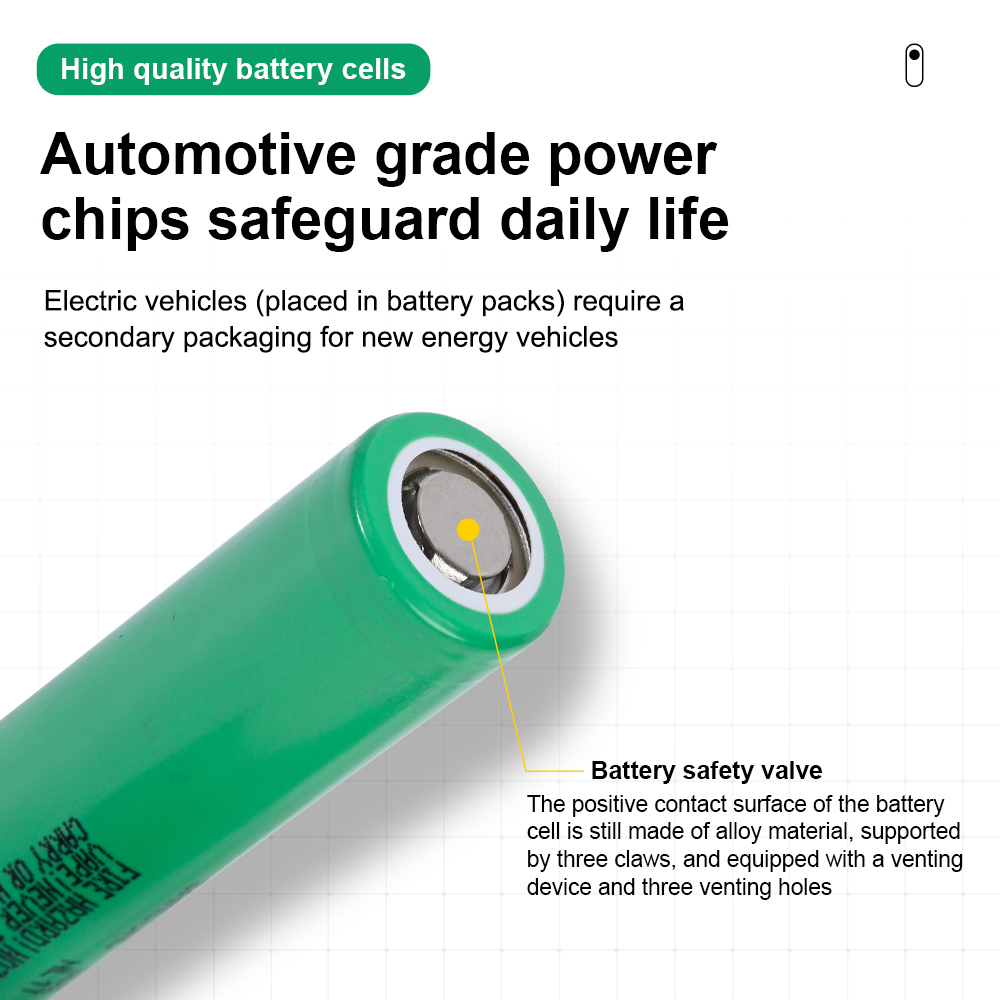 INR21700-50S 5000mAh 35A Lithium-lon Battery