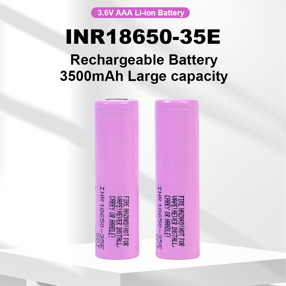 INR18650-35E 3500mAh  Lithium-lon Battery