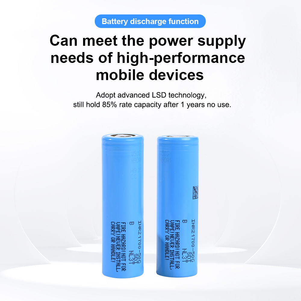 INR21700-50G 5000mAh Li-ion battery cells