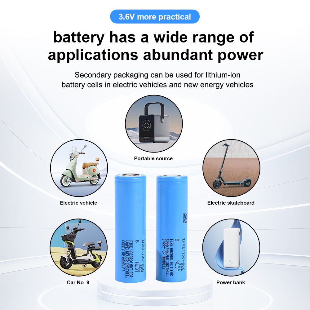 INR21700-50G 5000mAh Li-ion battery cells