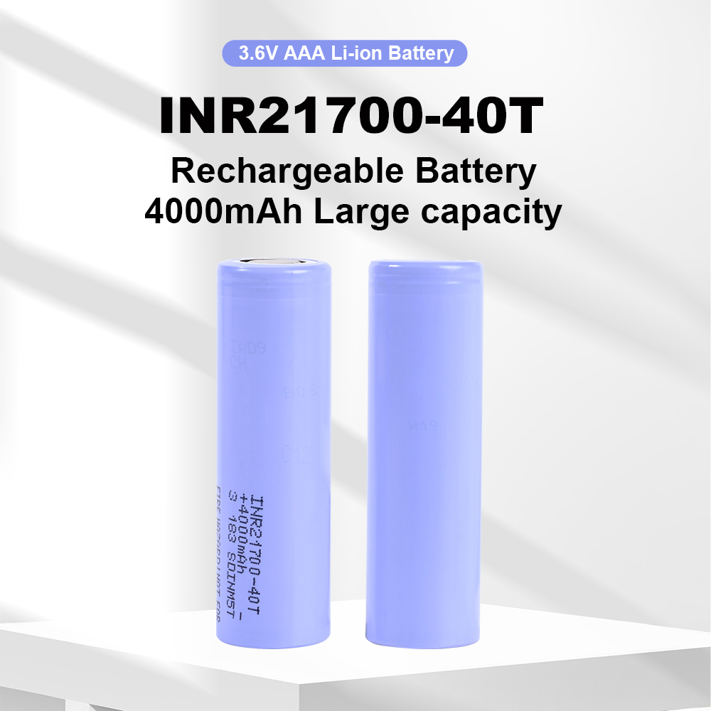 INR21700-40T 3.7V 4000mah (30A) Lithium-lon Battery