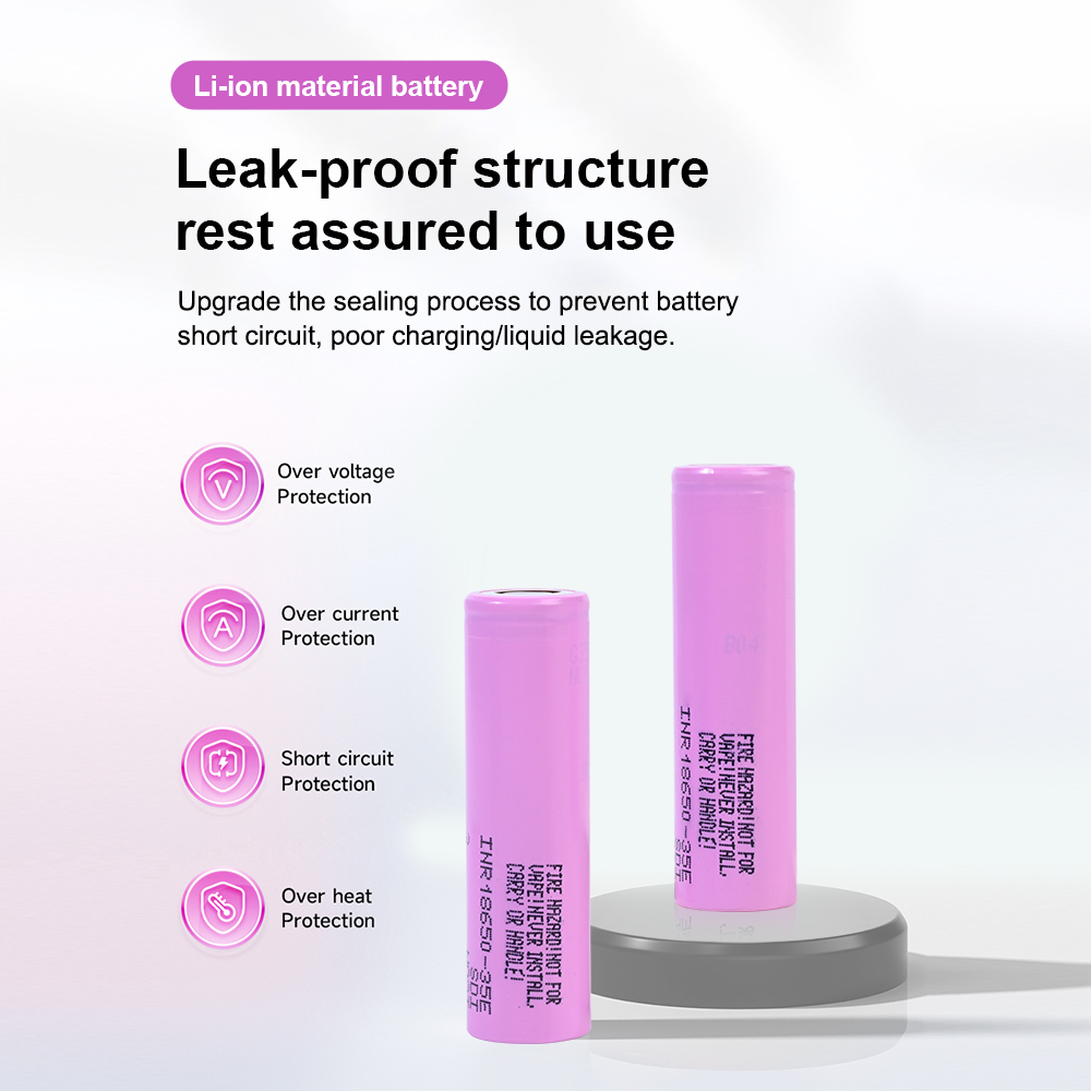 INR18650-35E 3500mAh  Lithium-lon Battery