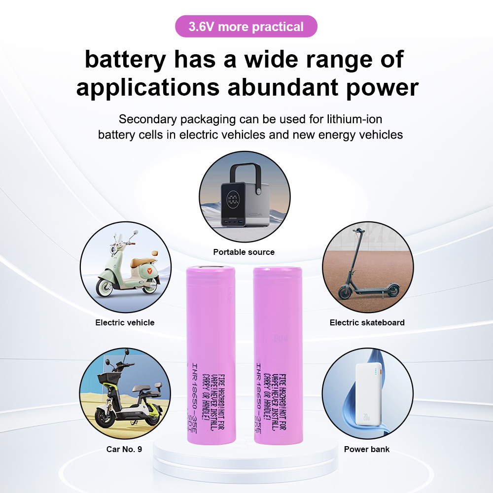 INR18650-35E 3500mAh  Lithium-lon Battery