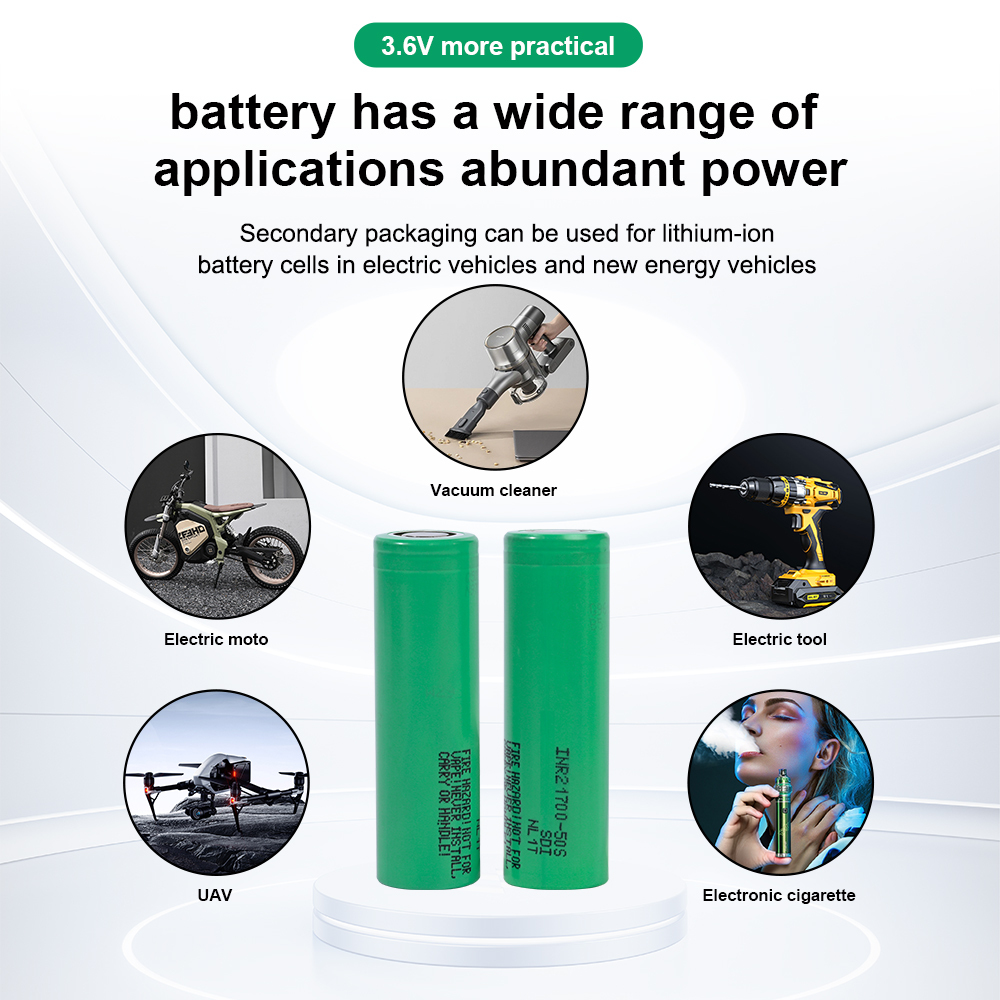 INR21700-50S 5000mAh 35A Lithium-lon Battery