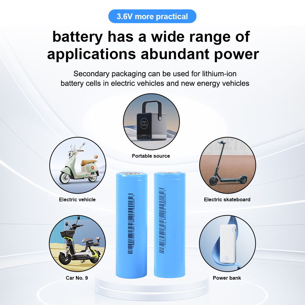 LR1865LA 2000mAh Li-ion battery cells
