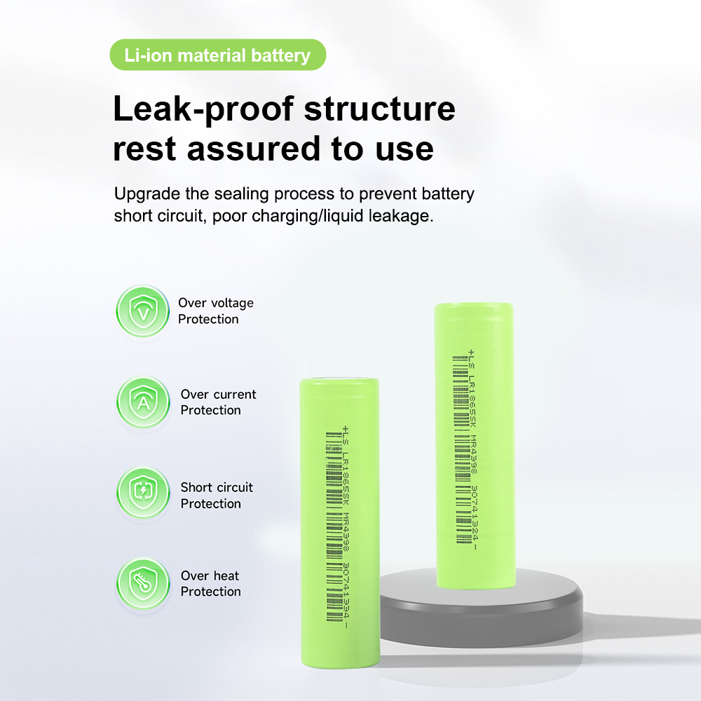 LR1865SK  2600mAh  Li-ion battery cells