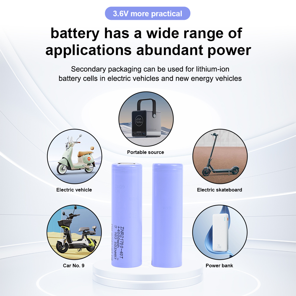 LR2170 LA  4000mAh Li-ion battery cells