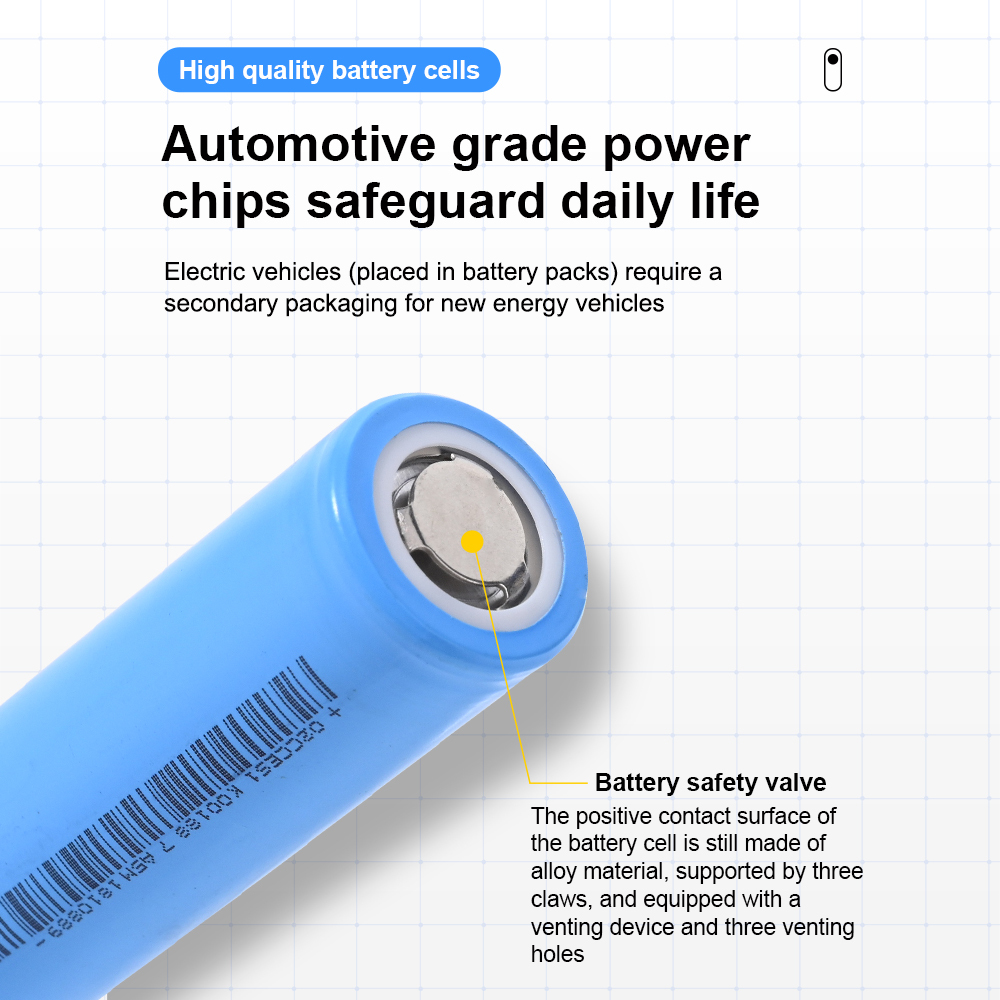 LR1865LA 2000mAh Li-ion battery cells