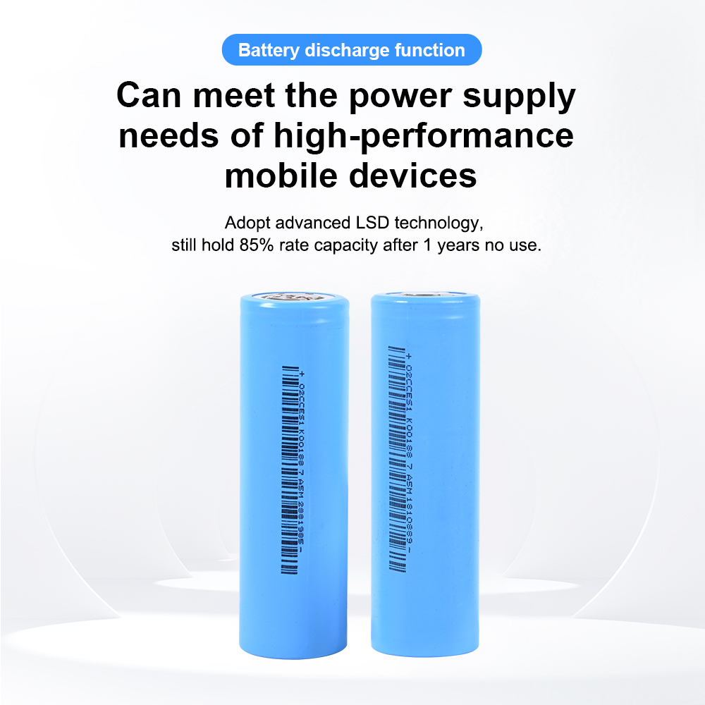 LR1865LA 2000mAh Li-ion battery cells