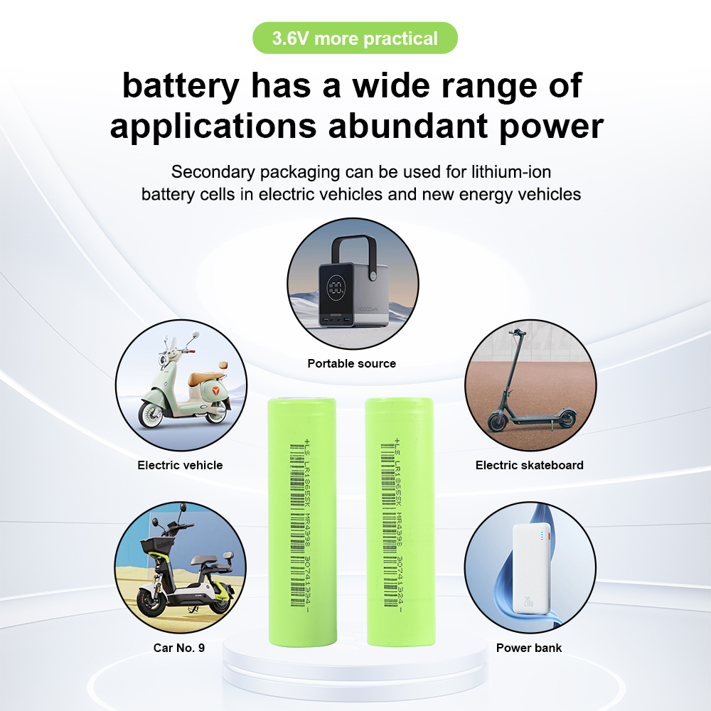 LR1865SK  2600mAh  Li-ion battery cells