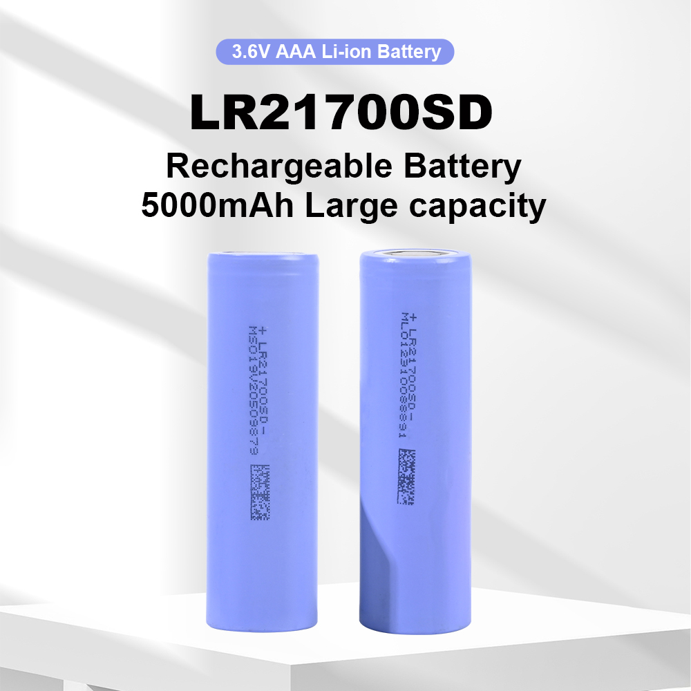 LR21700SD  5000mAh  Li-ion battery cells